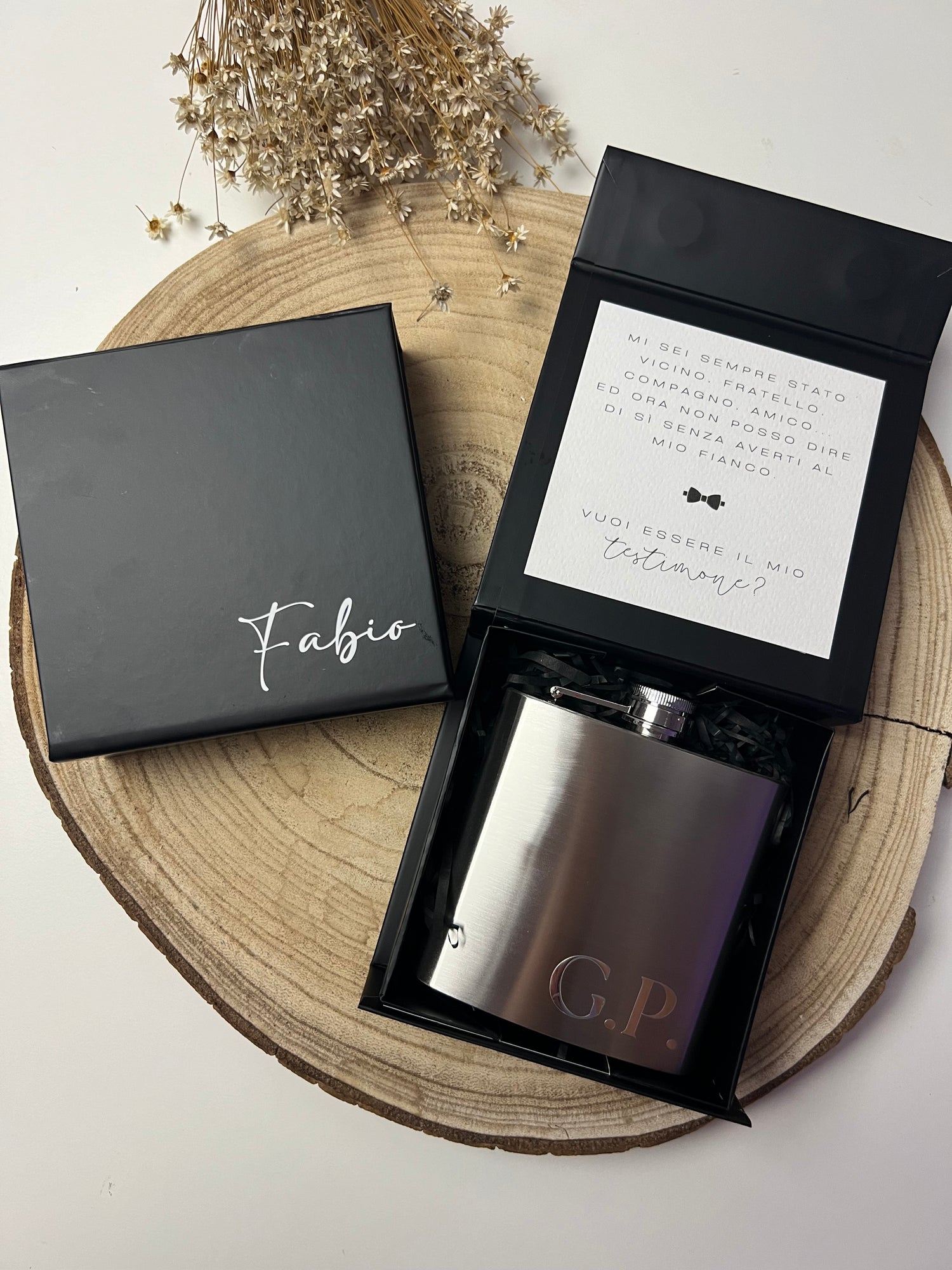 Mini box con fiaschetta