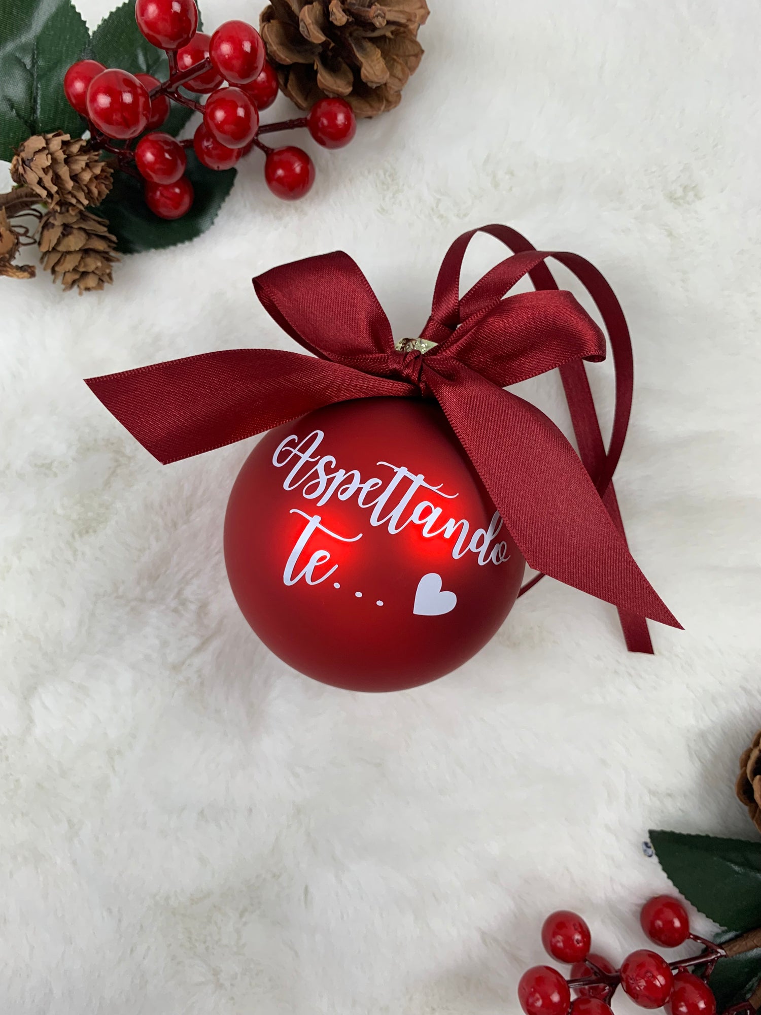 PALLINA DI NATALE IN VETRO