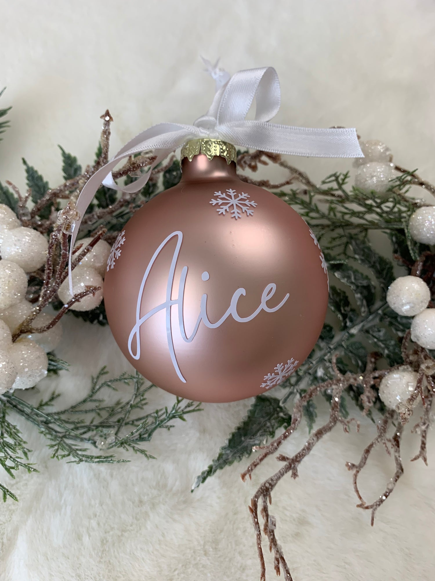 PALLINA DI NATALE IN VETRO