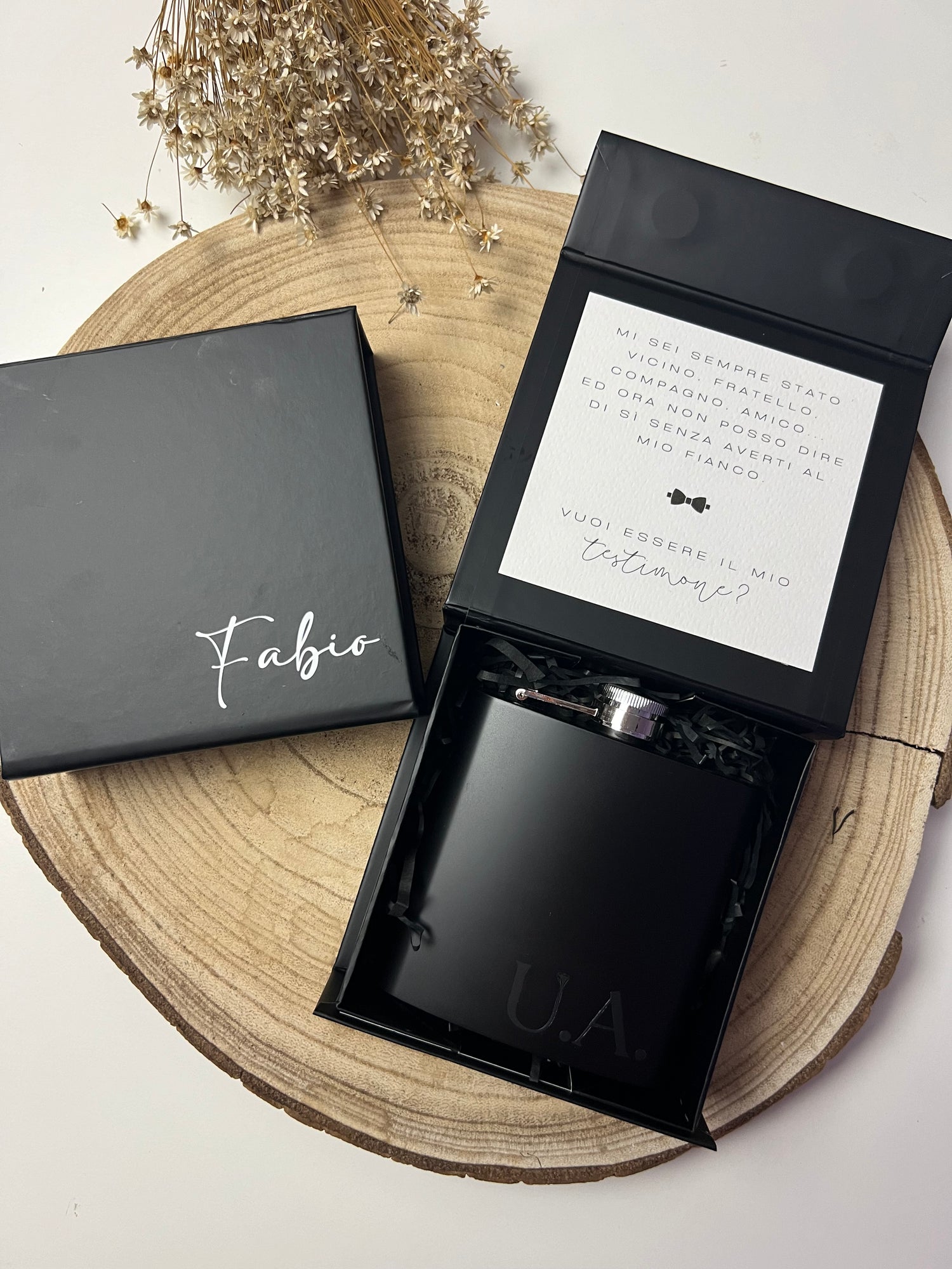 Mini box con fiaschetta