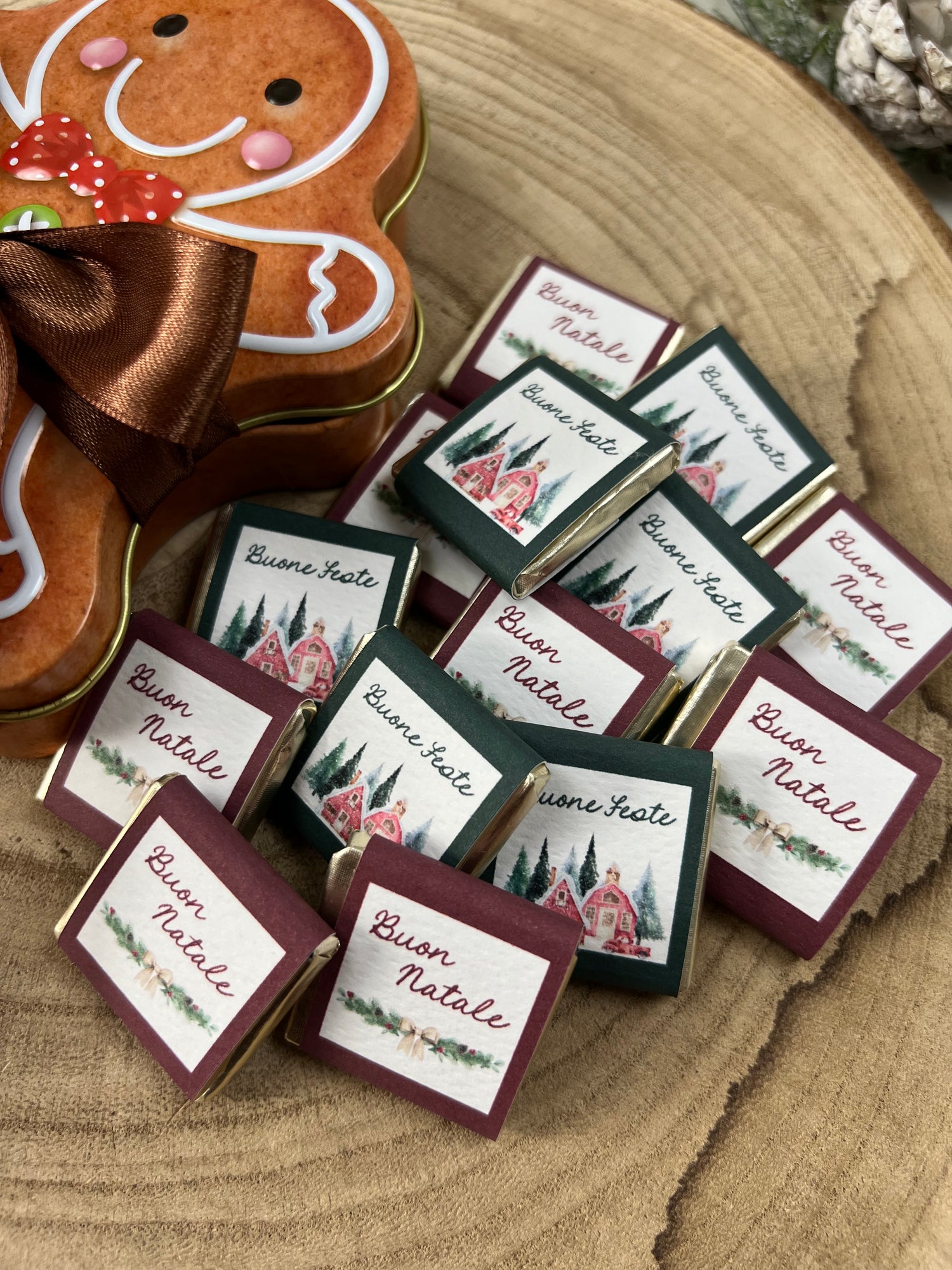 BOX BISCOTTO CON CIOCCOLATINI