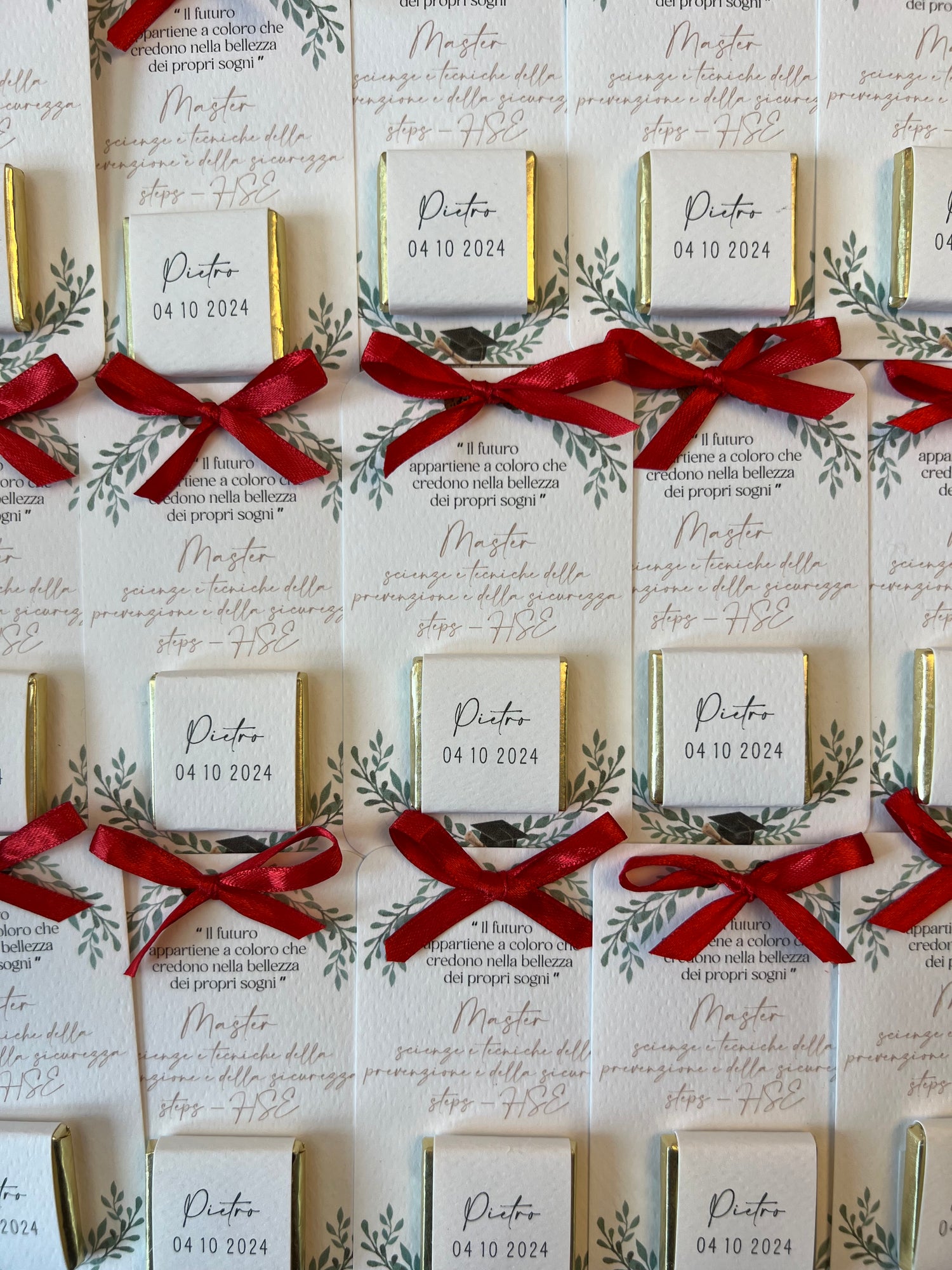 Cioccolatino Grafica "LAUREA"