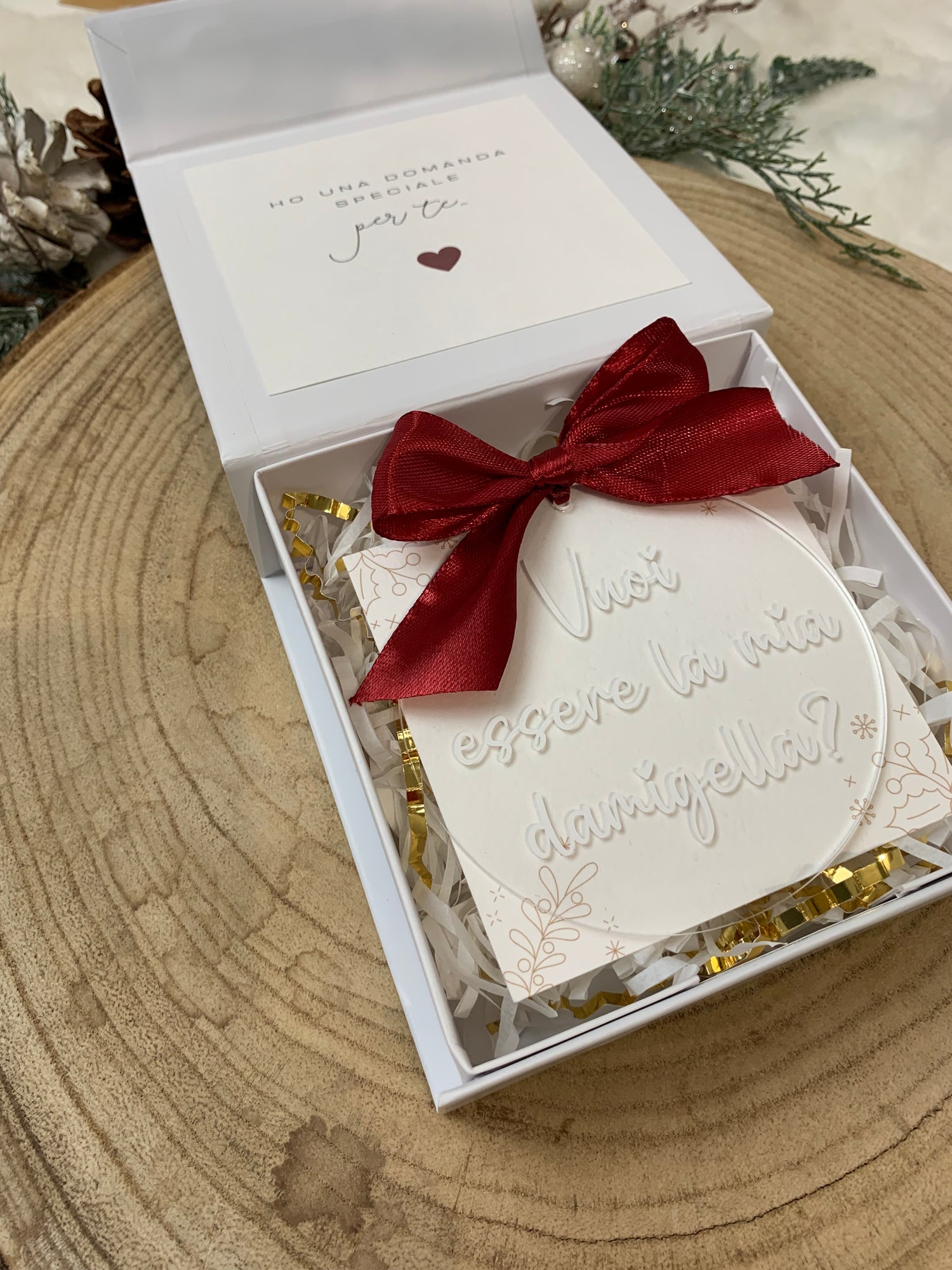 MINI BOX PROPOSTA PALLINA DI NATALE