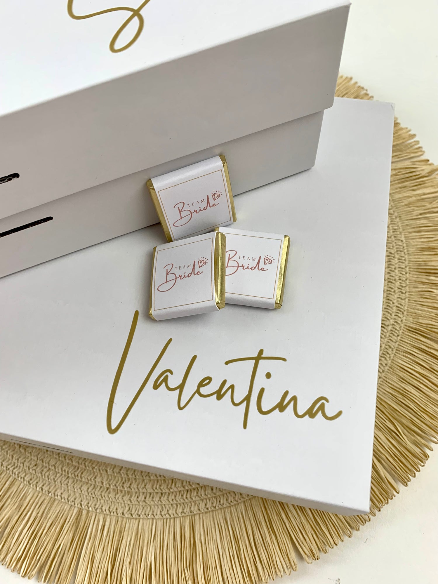 CIOCCOLATINO SFUSO PERSONALIZZATO TEAM BRIDE