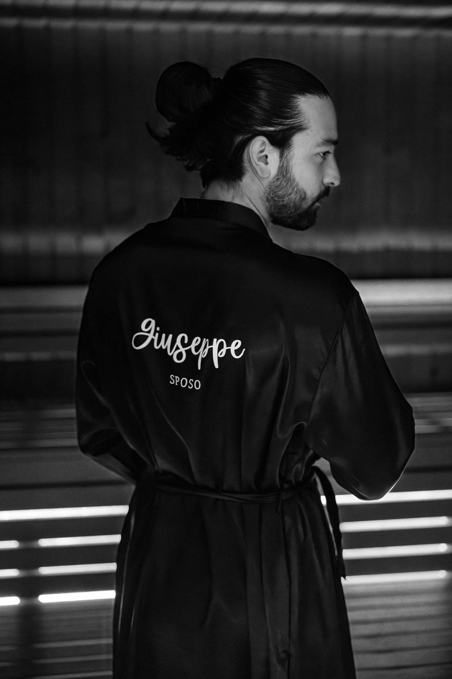 VESTAGLIA UOMO PERSONALIZZATA