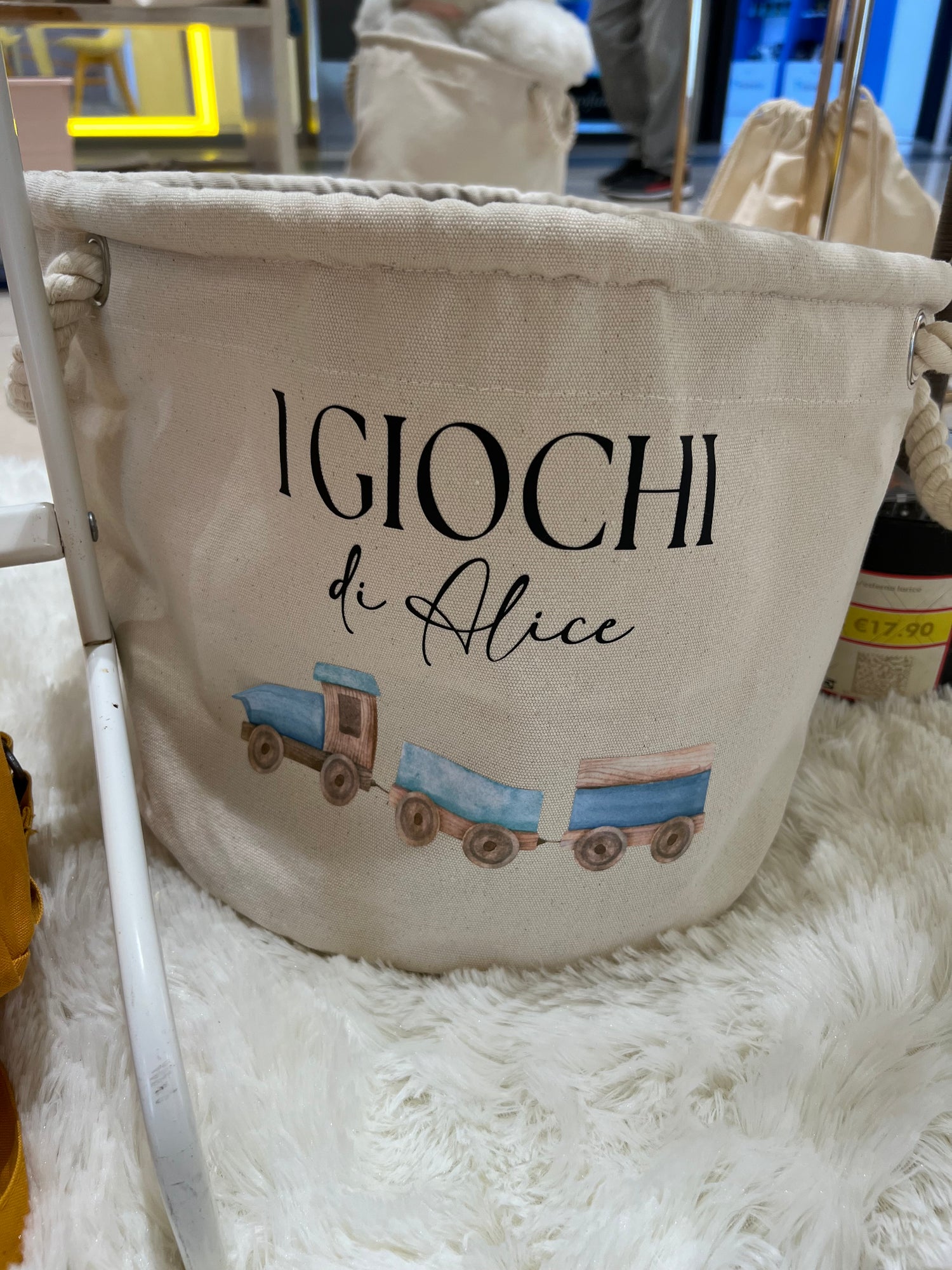 CESTA GIOCHI COTONE