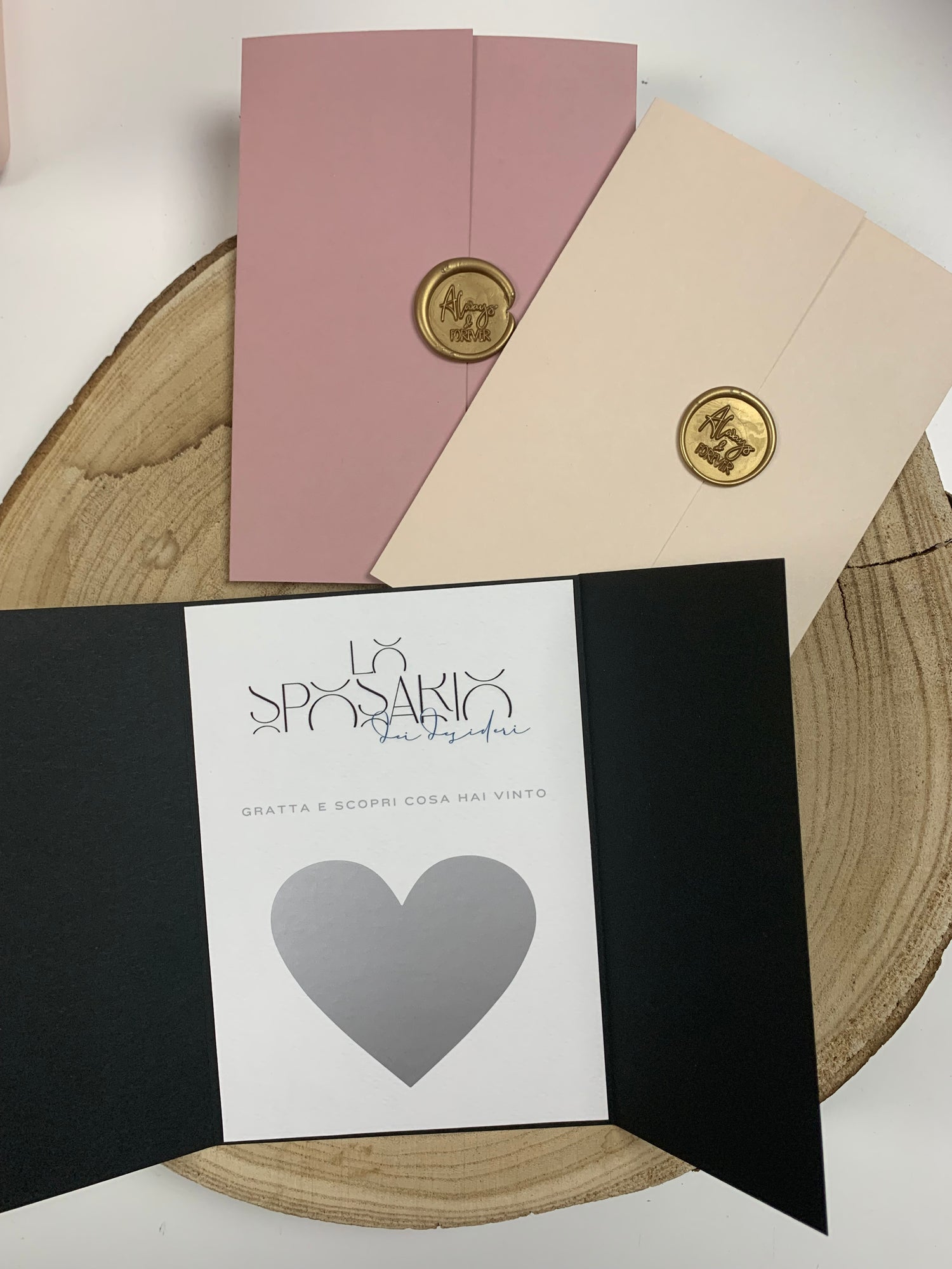 GRATTA E VINCI TESTIMONI (set 4 pezzi)