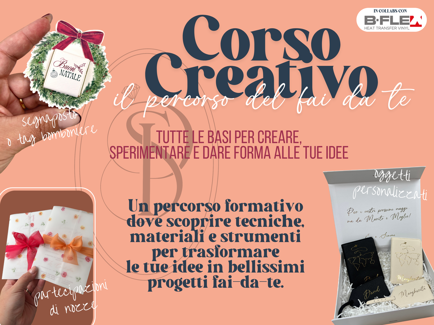CORSO CREATIVO - Tutte le basi per scoprire tecniche, materiali e strumenti per le tue idee fai da te